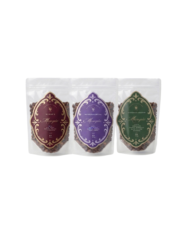 Pack de Muestras de Café de Especialidad – 3x50 g | Monqiu Coffee Roaster