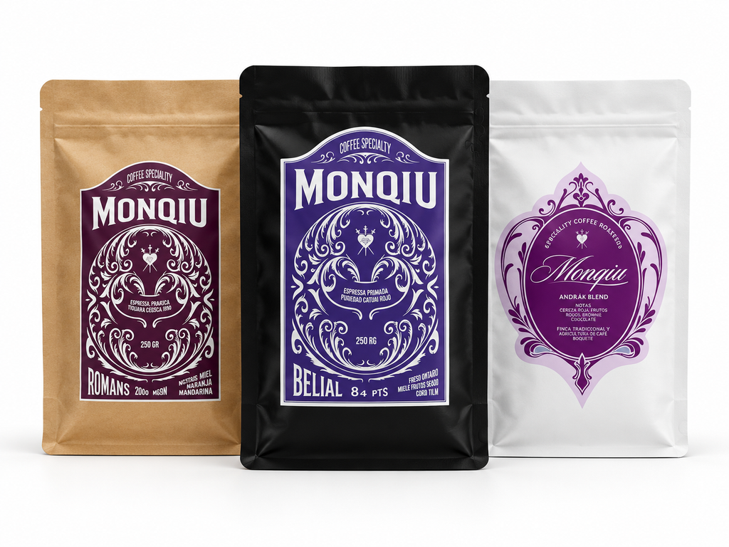 Pack Descubre Monqiu | 3 Cafés de Especialidad de 250 g
